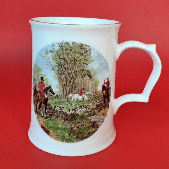 Hunting Tankard Royal Worcester Spode Hammersley England - Picture 3 of 9